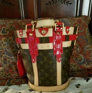 SALE!! Ltd Ed Louis Vuitton Rubis Neo Bucket Tote